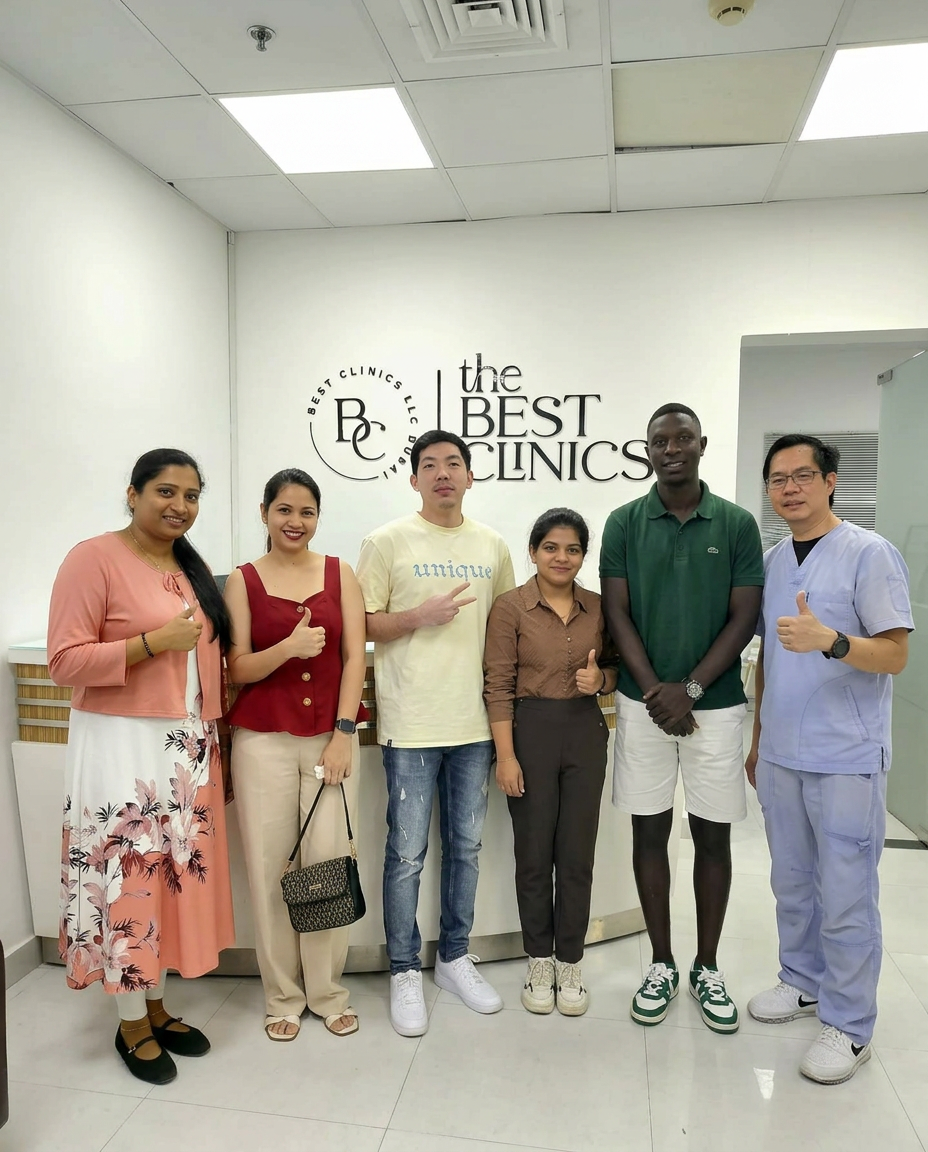 Patients at Best Dental Clinic, Al Rigga